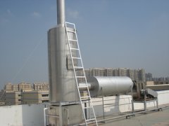 东莞大朗安富塑料机械厂发电机噪声治理工程
