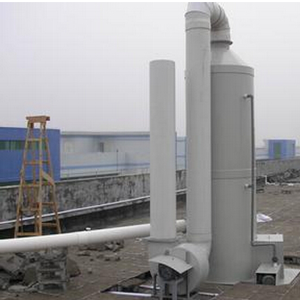 居峰环保为东莞捷迅有限公司设计安装发电机尾气处理工程
