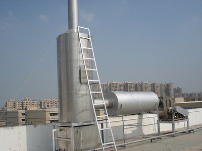 居峰环保为联政电子设计安装发电机噪声治理工程