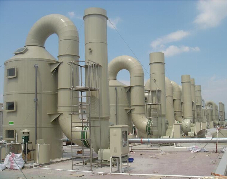 居峰环保专业酸碱废气处理设备酸雾净化塔废气处理设备环保设备定制生产