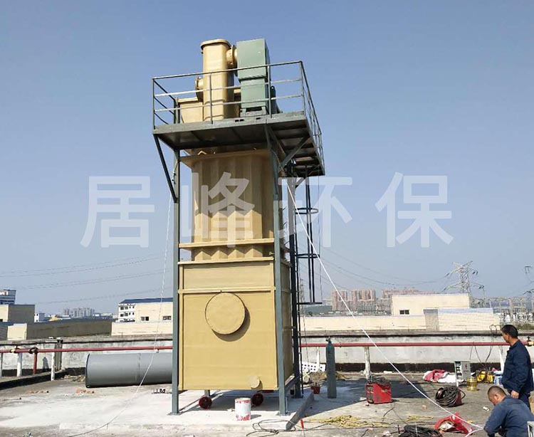 深圳加工厂硫酸雾湿式电除雾器安装调试(图1)